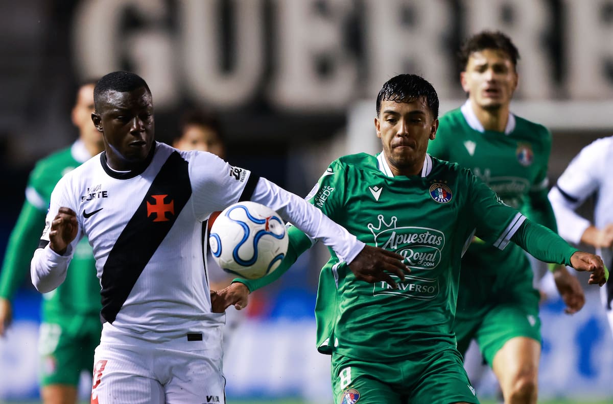 Audax no fue buen dueño de casa y cayó ante Vasco da Gama: complica su futuro en la Copa Sudamericana