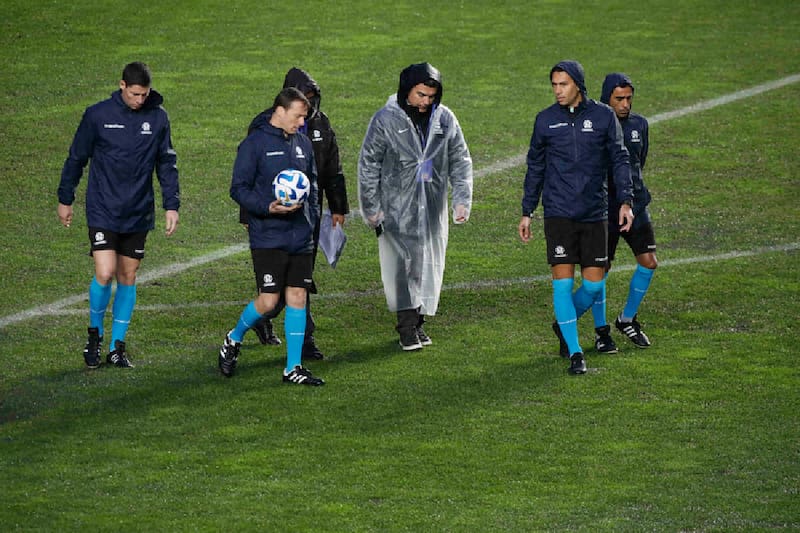 El partido en Copa Sudamericana fue reprogramado por la lluvia que afectó a Concepción.
