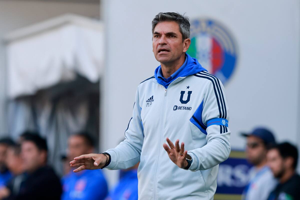 El entrenador de Universidad de Chile Mauricio Pellegrino