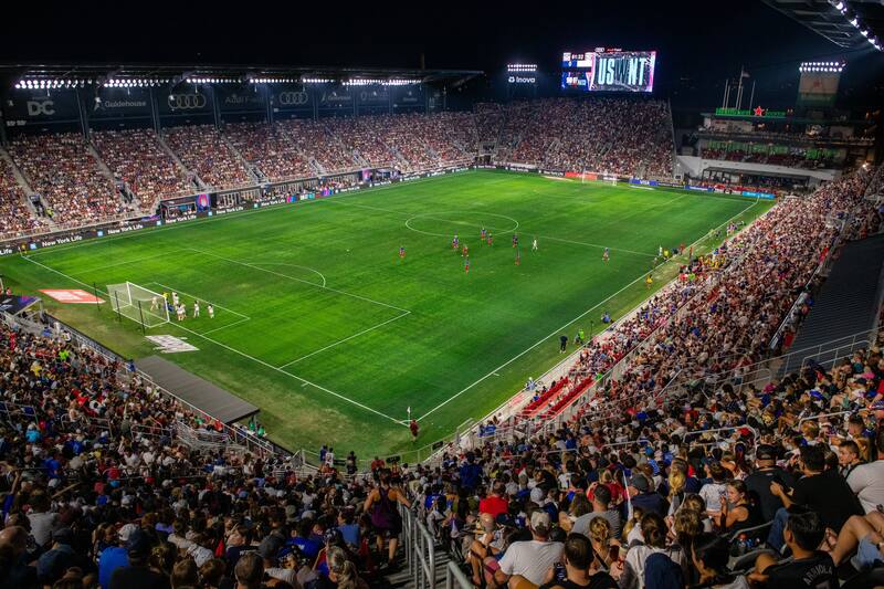 El recinto es de la capital de USA, Washington DC.