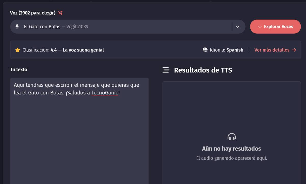 Así puedes mandar tus audios como el Gato con Botas.