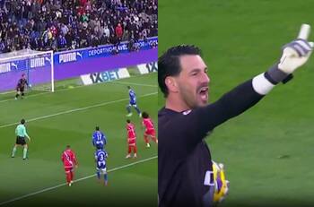 Augusto Batalla atajó un penal a lo Panenka y celebró con un “aquí no”