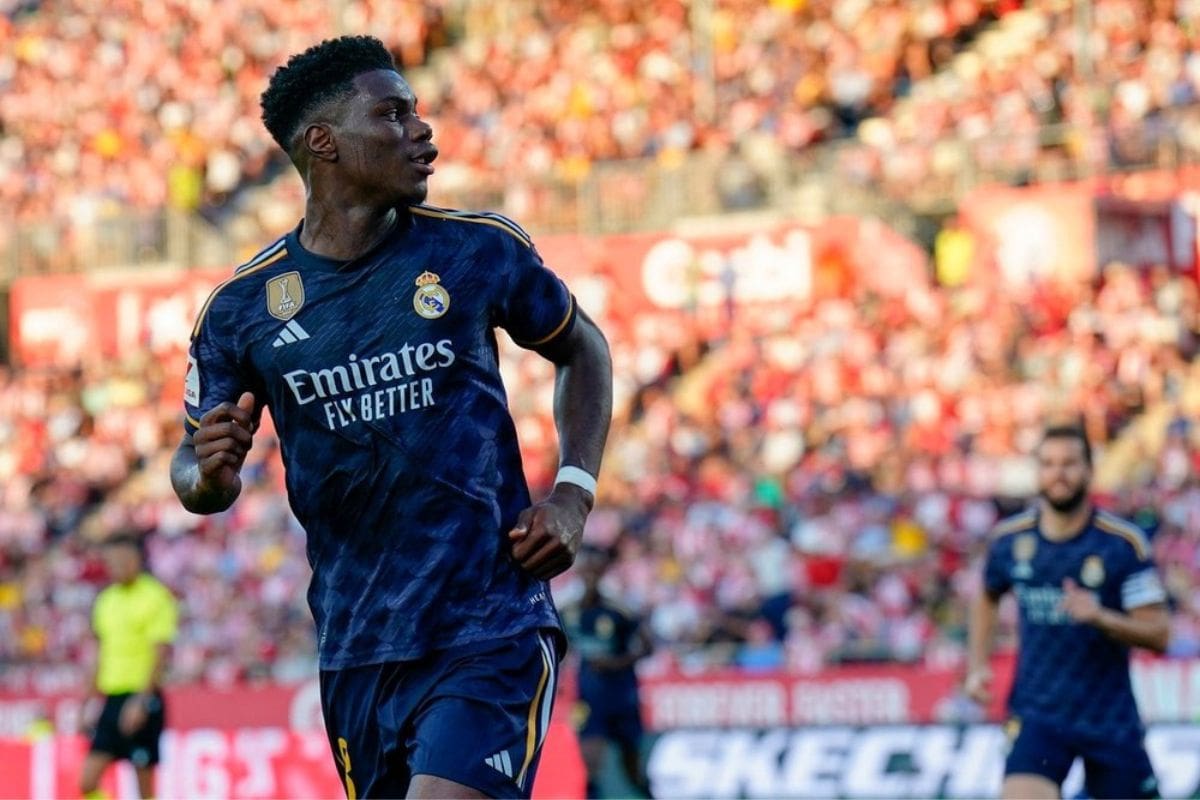 Aurelien Tchouameni en el Real Madrid