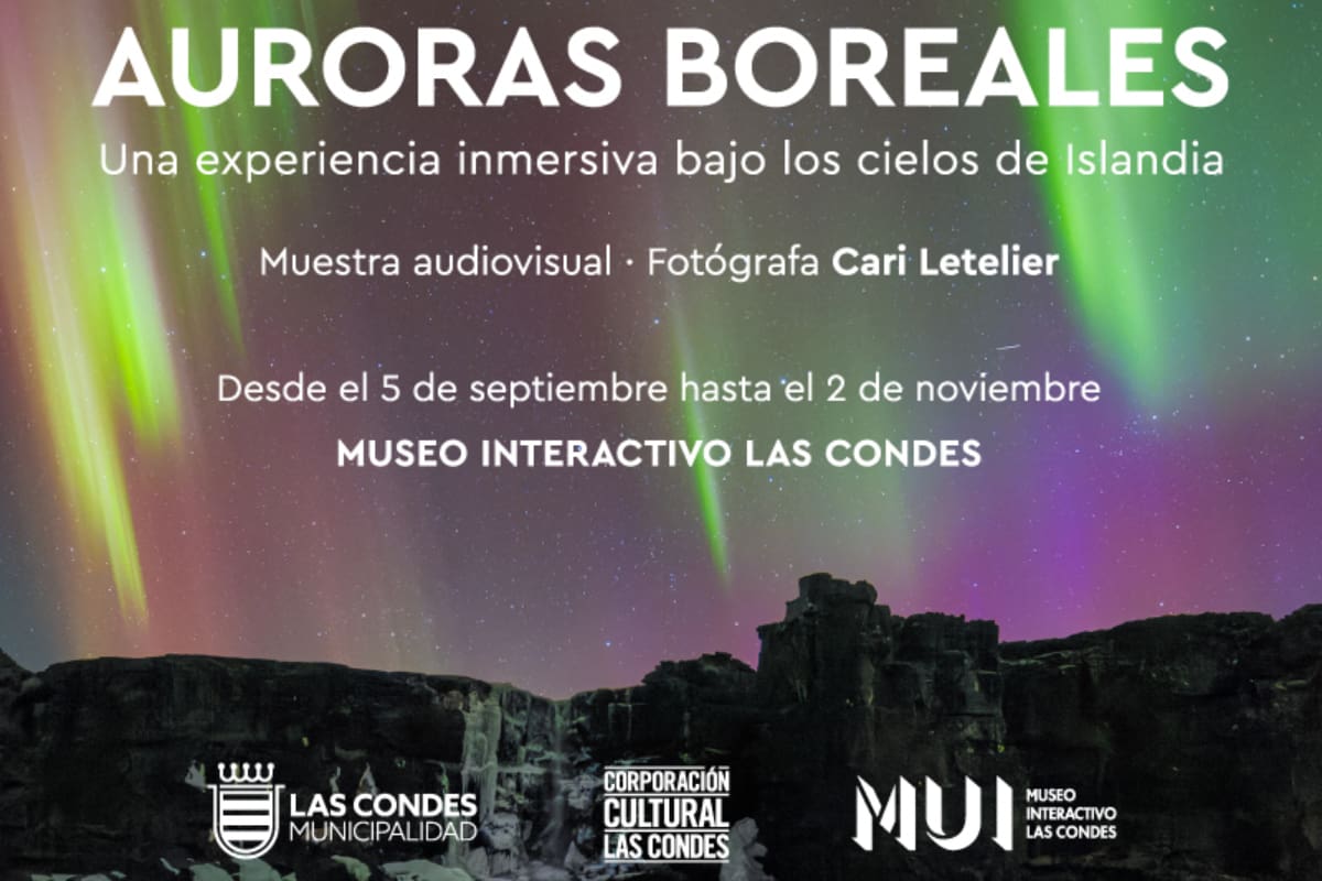 El evento estará disponible durante todo octubre en el MUI de Las Condes.