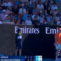 VIDEO | Alta tensión en el Australian Open: Davidovich Fokina vive un día de furia pero vence a Opelka