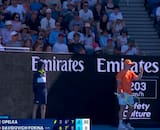 VIDEO | Alta tensión en el Australian Open: Davidovich Fokina vive un día de furia pero vence a Opelka