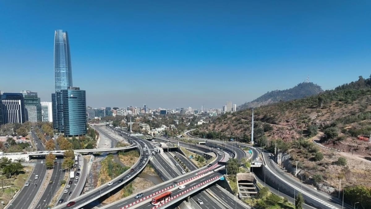 Hasta enero de 2027: Autopista Costanera Norte anuncia cierre de pistas por trabajo programado