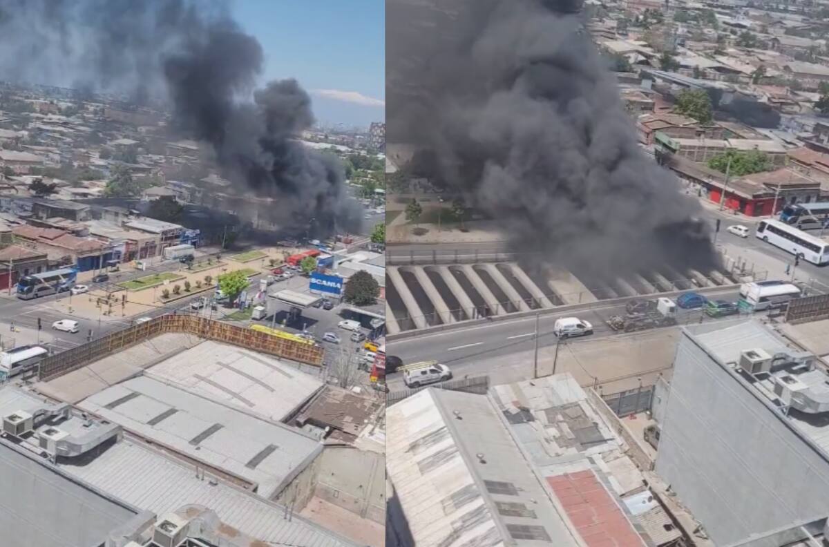 Choque múltiple en túnel de autopista General Velásquez provoca incendio y deja un fallecido