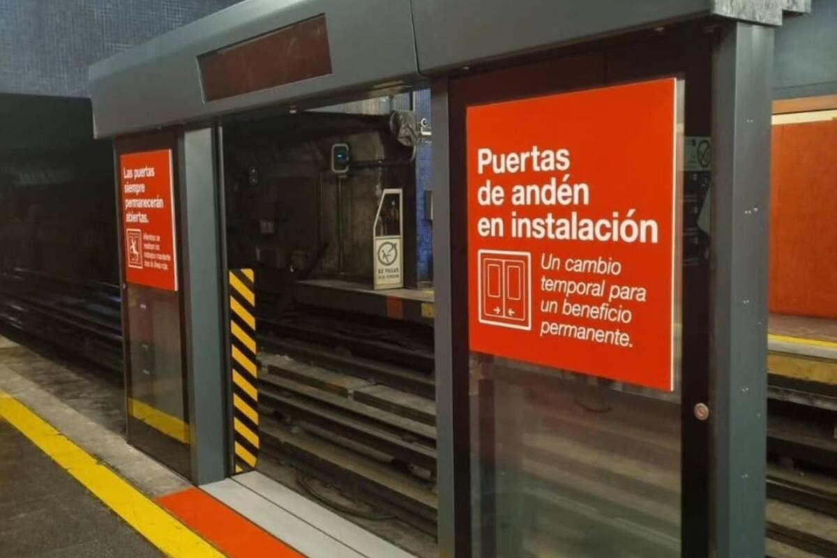 Las estructuras buscan aumentar los estándares de seguridad en el tramado, elevándolo al nivel de los que ya existen en las líneas 3 y 6. Créditos: Metro de Santiago.