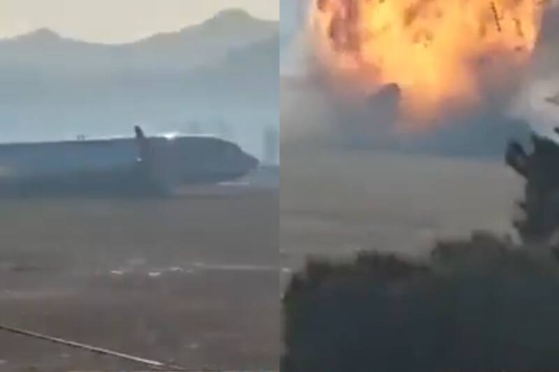 impactó en un aeropuerto de Corea del Sur.