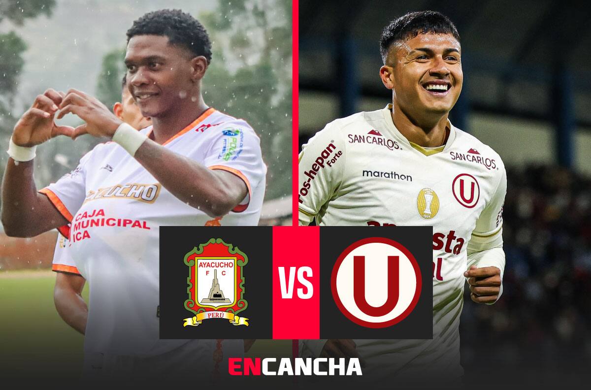 MARCADOR FINAL | Ayacucho FC 0 - Universitario 1 por Perú - Liga 1 Te Apuesto 2025
