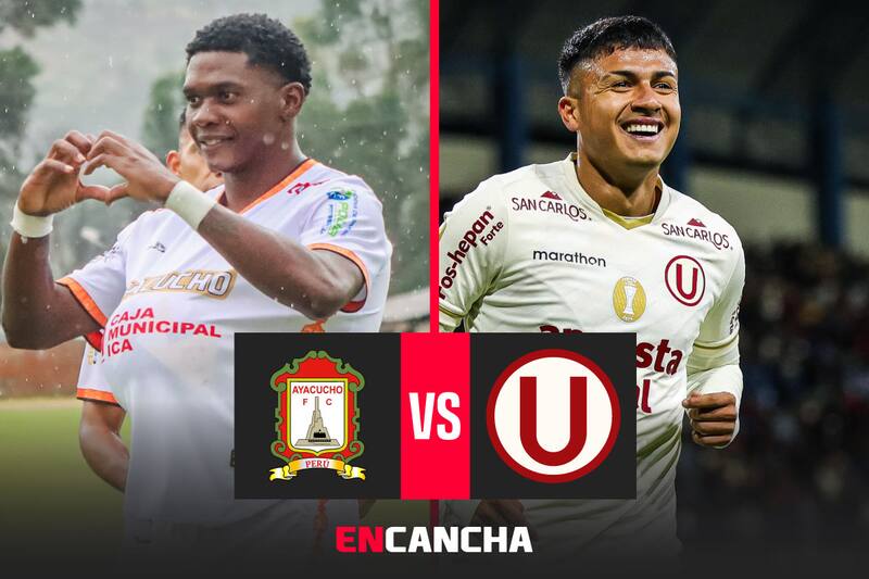 por la fecha 15 de la Liga Peruana. Foto: RRSS de Ayacucho y Universitario.