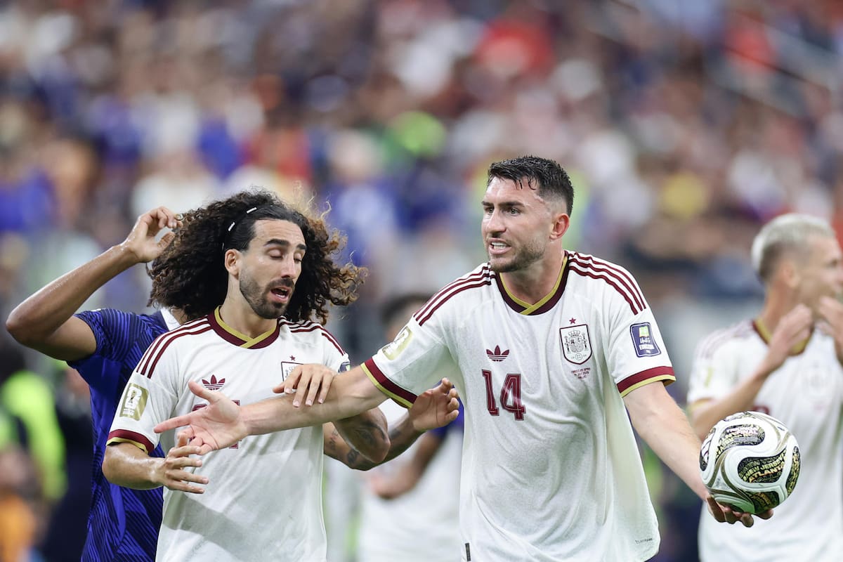 El defensor de España palpito final del Mundial 2026. Foto: EFE.