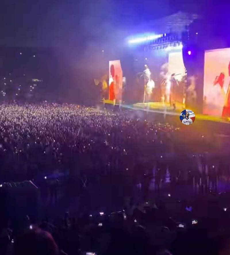 Así se ve desde Pacífico Alto.