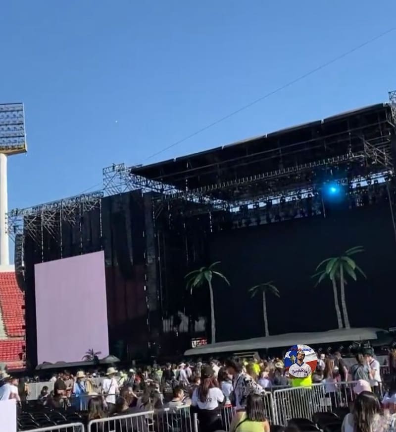 Vista desde Cancha VIP (Baile Inolvidable)