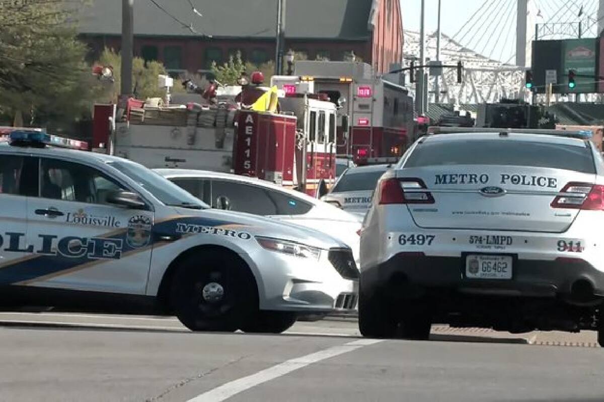 Balacera en Louisville, Kentucky.