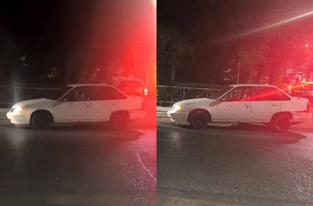 Más de 100 disparos en balacera a block de departamentos y automóvil en Recoleta: Dos heridos fuera de riesgo vital