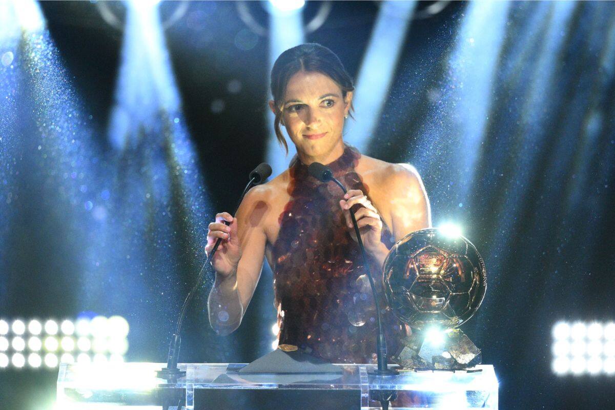 Aitana Bonmatí, del FC Barcelona, ganó el trofeo por tercera ocasión consecutiva.