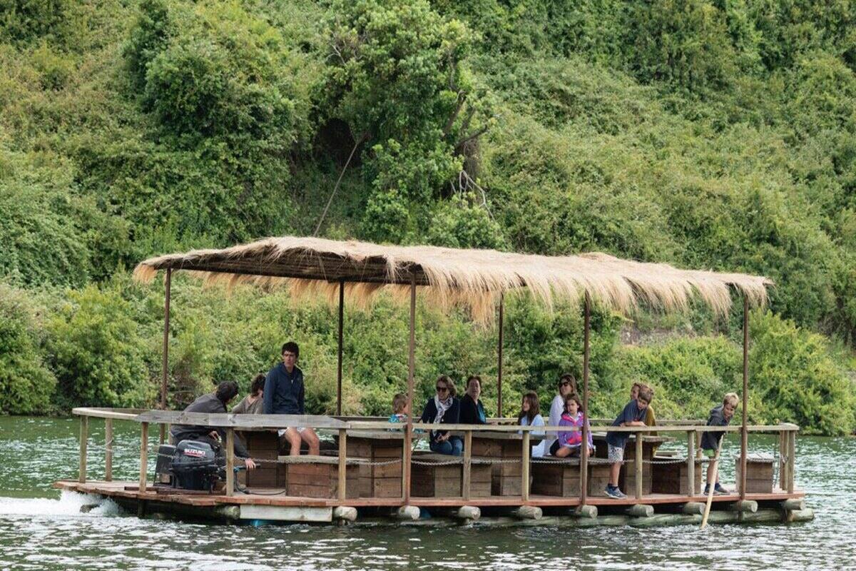 Disfruta de un recorrido que conecta dos puntos del parque. Créditos: Parque Tricao.
