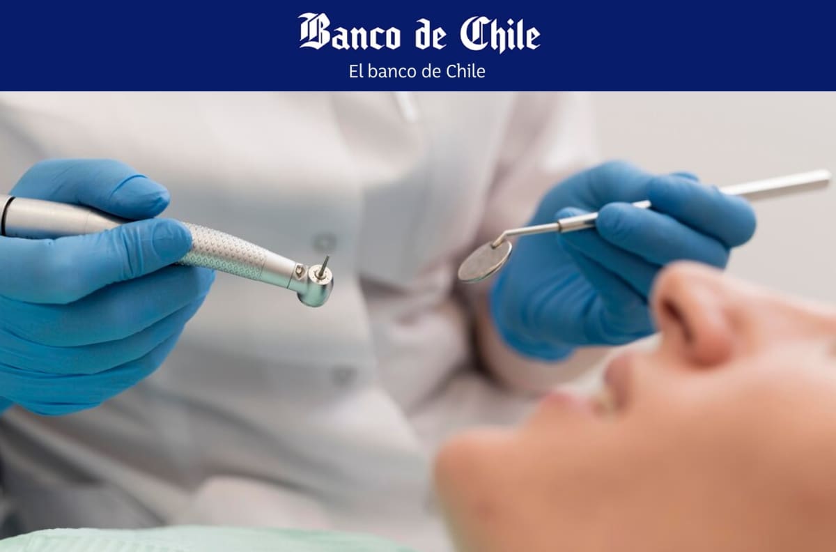 ¿Eres cliente de Banco de Chile? Entonces puedes obtener hasta un 60% de descuento en el dentista