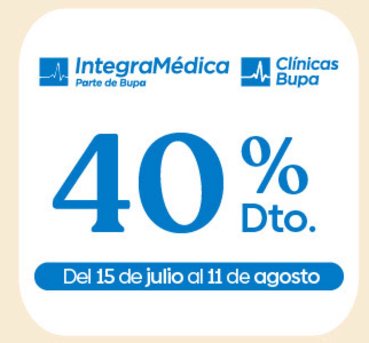 Este beneficio estará disponible hasta el domingo 11 de agosto.