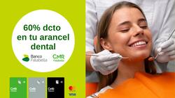 Clientes de Banco Falabella pueden recibir un 60% de descuento en su próxima ida al dentista