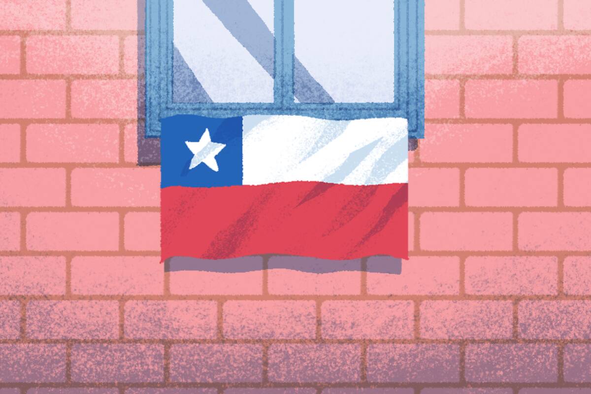 Forma correcta de poner la bandera.
