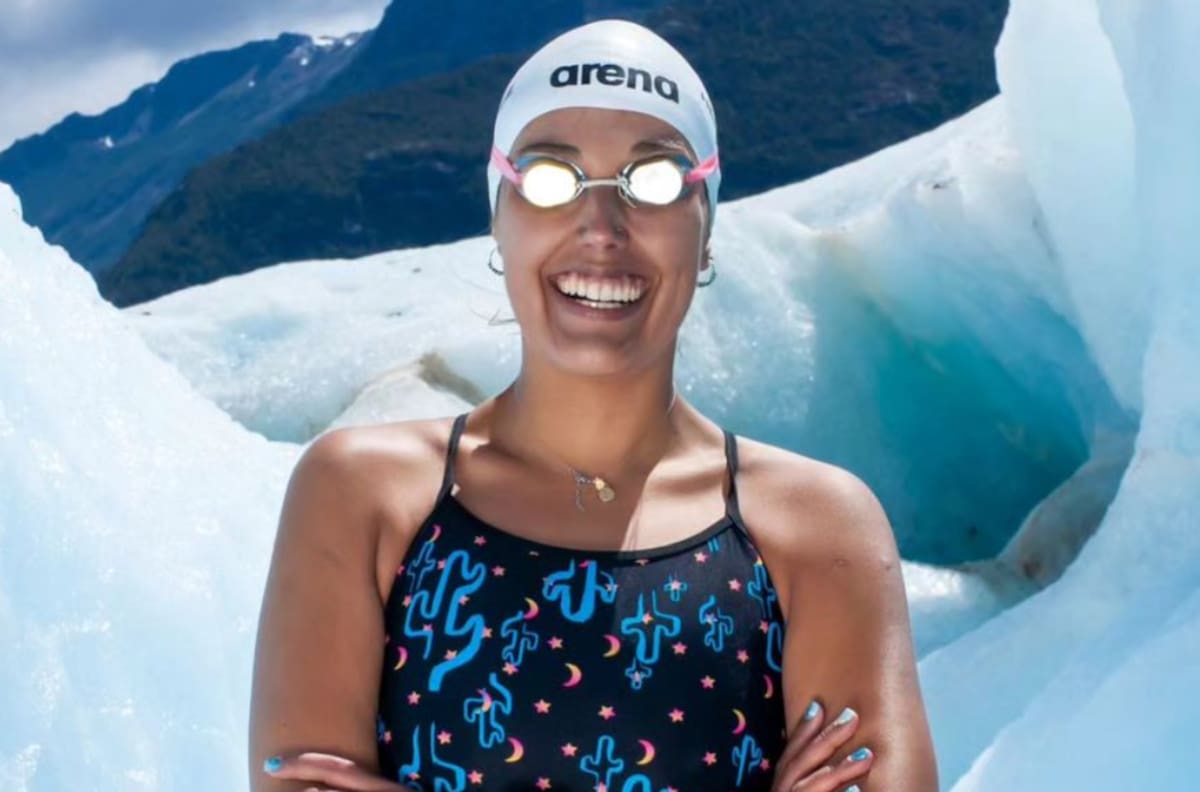 Quién es Bárbara Hernández, deportista y nadadora de aguas gélidas chilena