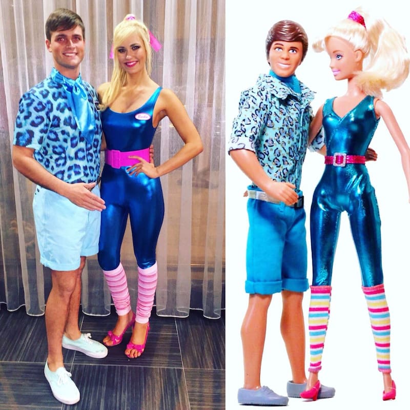 Barbie y Ken.