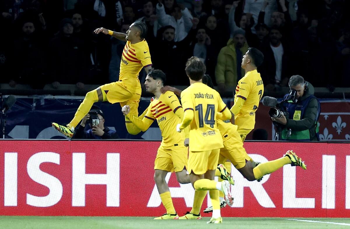 Venció por 3-2 al PSG en los cuartos de final de Champions League. Foto: EFE/EPA/MOHAMMED BADRA