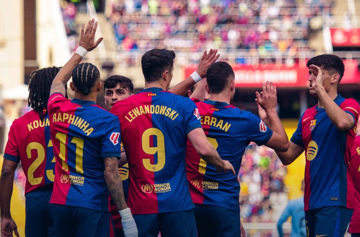 VIDEO | El agónico gol de Raphinha que le dio un celebrado triunfo al Barcelona en La Liga