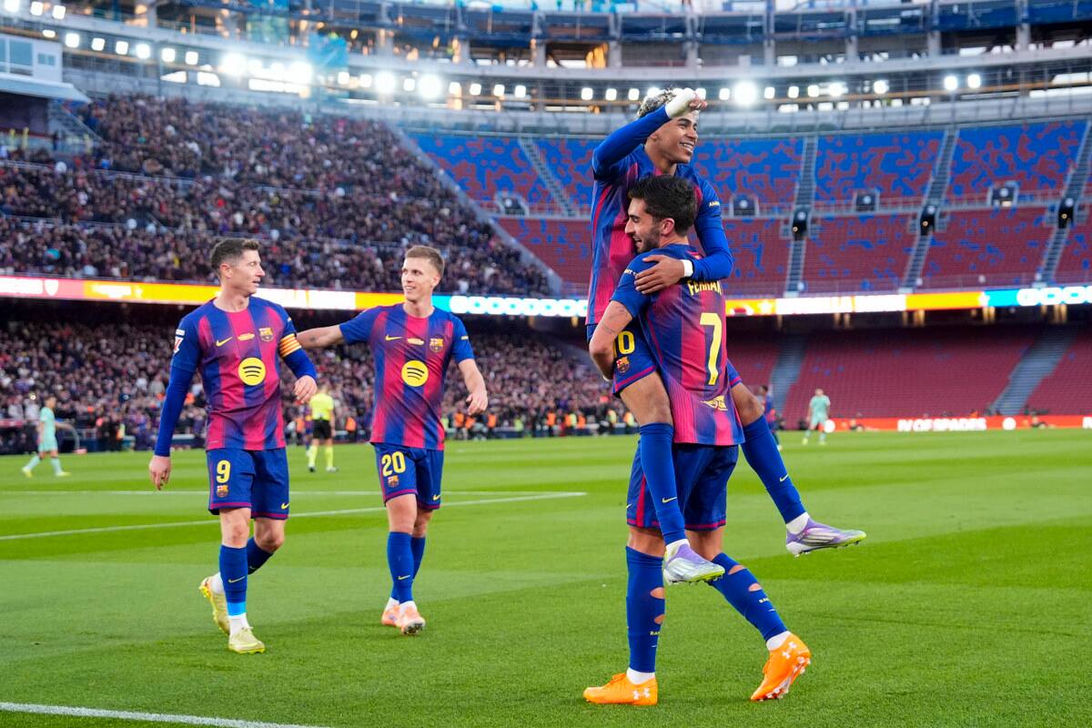 Los Culés volvieron con victoria a su Camp Nou. Foto: Agencia EFE.