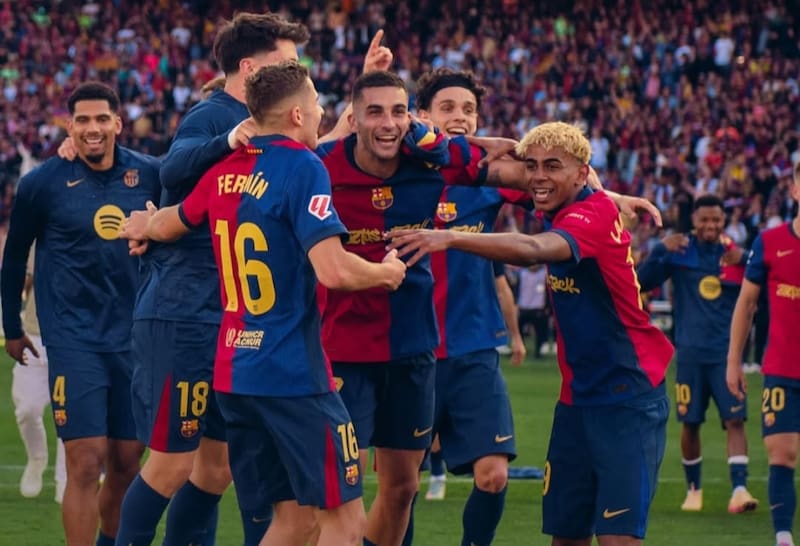 fueron campeones en La Liga, pero eso no cuenta. Foto: @FCBarcelona.