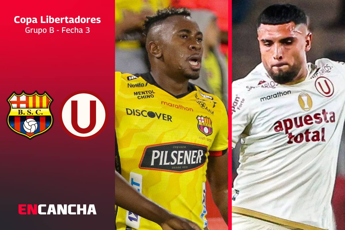por la fecha 3 del grupo B de Copa Libertadores. Foto: EFE y redes sociales de Universitario.