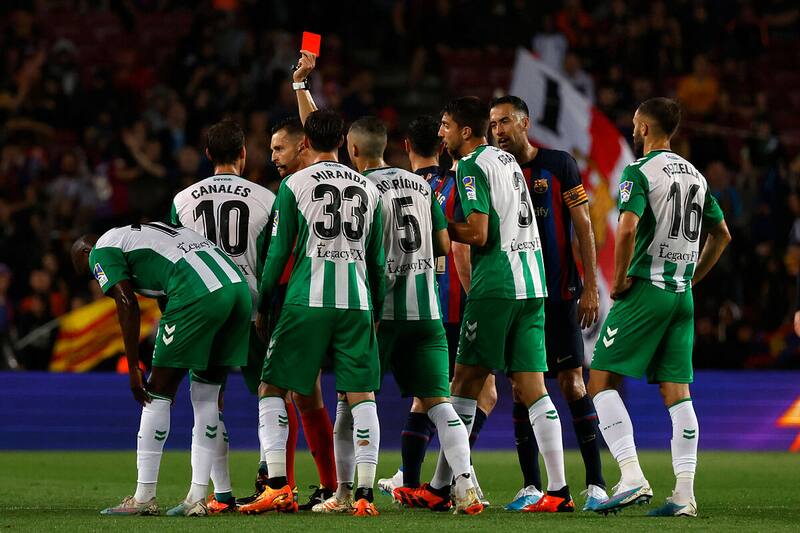 El Betis viene de caer inapelablemente ante el Barcelona.