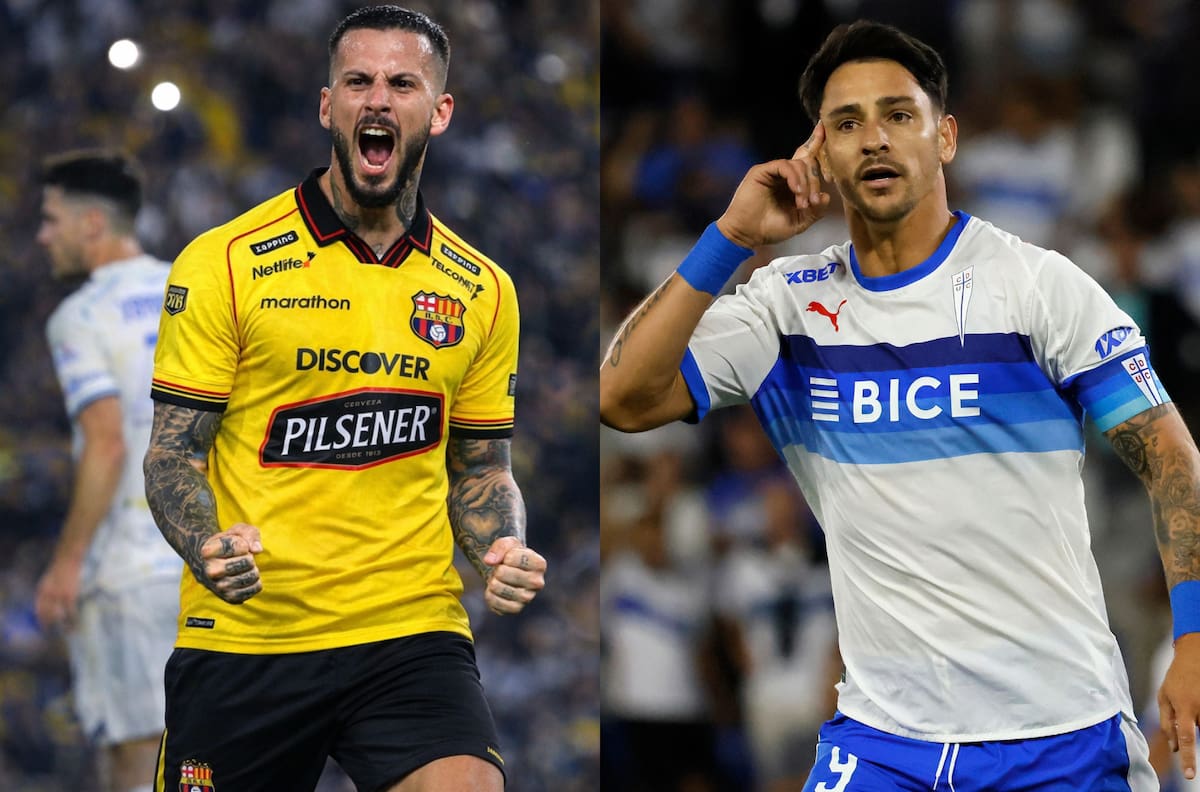 Barcelona vs U. Católica: A qué hora, dónde ver en vivo y formaciones para el choque por Copa Libertadores