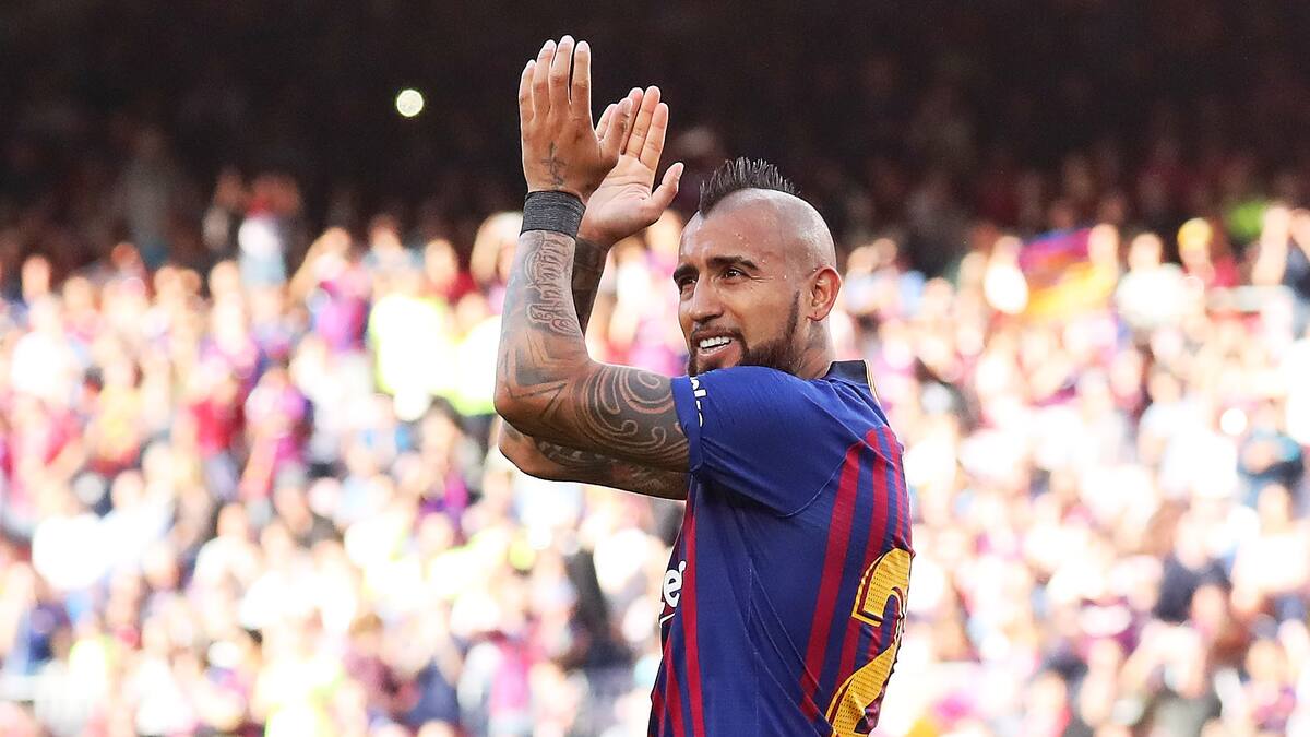 Arturo Vidal suma elogios en España y lo comparan con una leyenda de la NBA