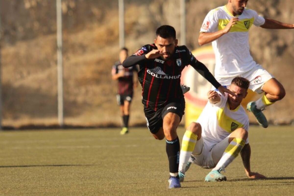 Barnechea vs Deportes Iquique en el empate sin goles. Crédito: @ClubDIquique.
