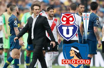 Hoy visita a La Roja: las desconocidas historias de Guillermo Barros Schelotto con Colo Colo, la U y la UC