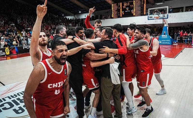 La Roja del básquet terminó festejando ante Argentina.