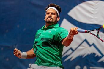 Dio pelea: Bastián Malla cayó ante Felipe Menigeni y se despidió del Chile Open