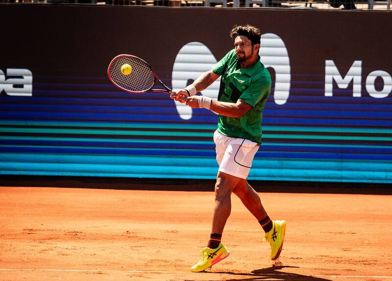 en el ATP de Santiago. Foto: Chile Open