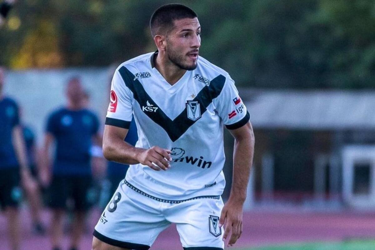 El defensor central retornó desde Santiago Morning. Foto: Lisandra Jung / Prensa Santiago Morning.