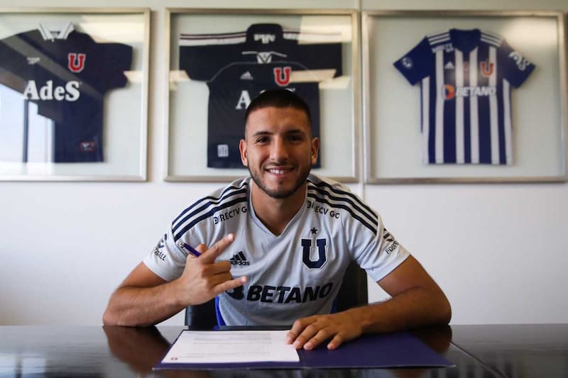 Es formado en Universidad de Chile, pero casi no jugó. Foto: @Udechile