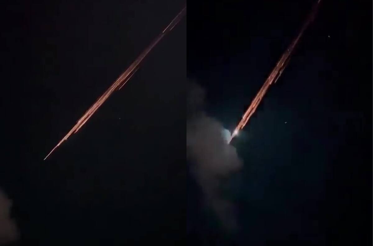 VIDEO | Así se ve la basura espacial que ingresa a la atmósfera