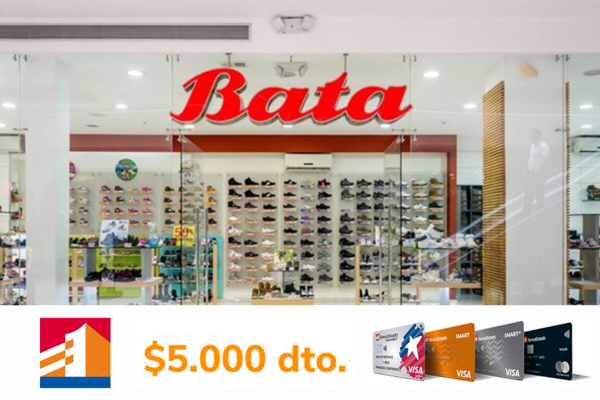 La tienda de calzado tiene este descuento junto a Banco Estado.