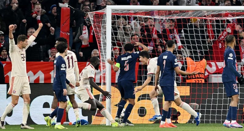 La visita del PSG a Münich movilizó a los hinchas del Bayern a desplegar sus críticas contra 'la invasión catarí'.