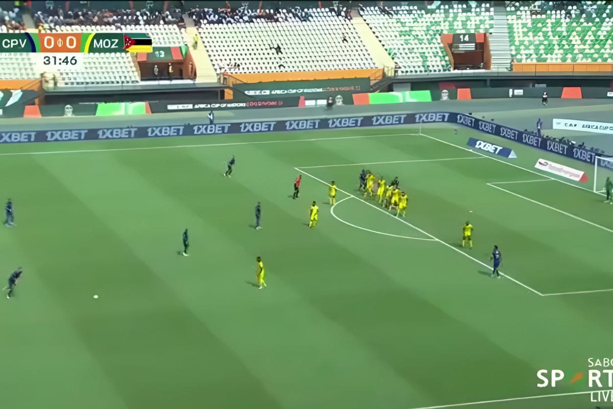 El jugador de Cabo Verde hizo un golazo contra Mozambique por la Copa de África.