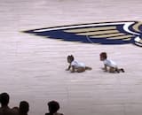 VIDEO | Tradicional carrera de bebés se robó las miradas en la NBA