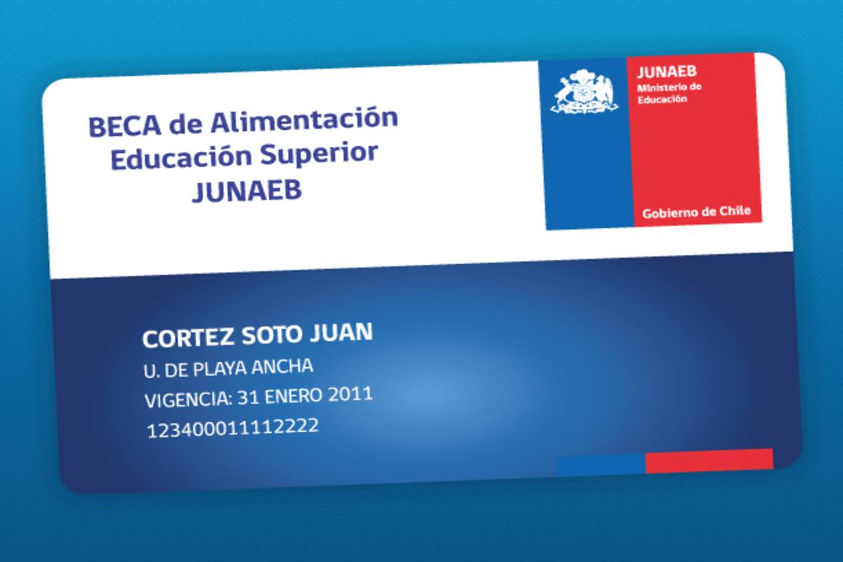 Conoce el monto que entregará la Tarjeta Junaeb desde julio. Créditos: JUNAEB.